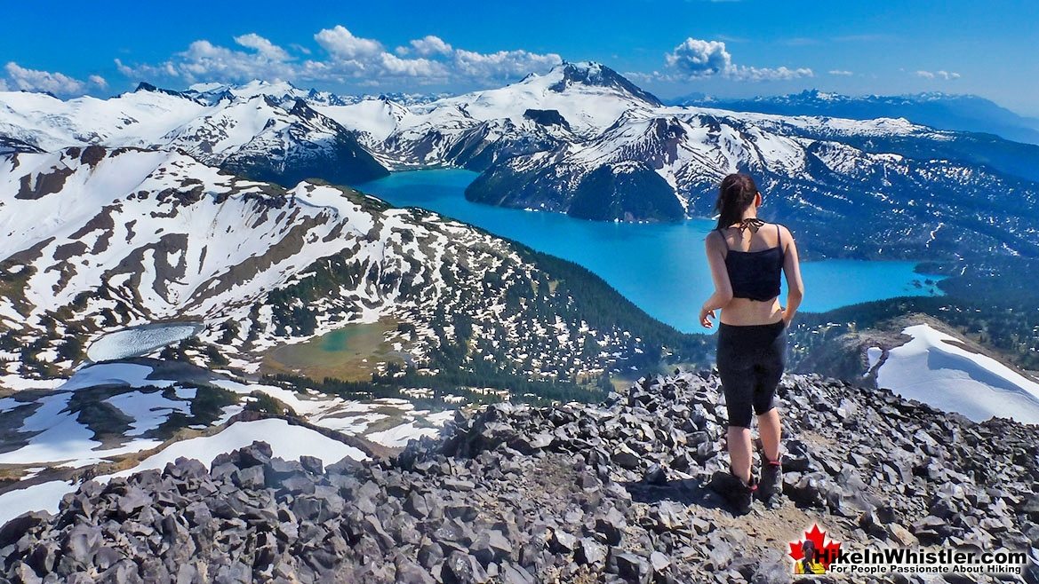 The Crumbling Top of Black Tusk