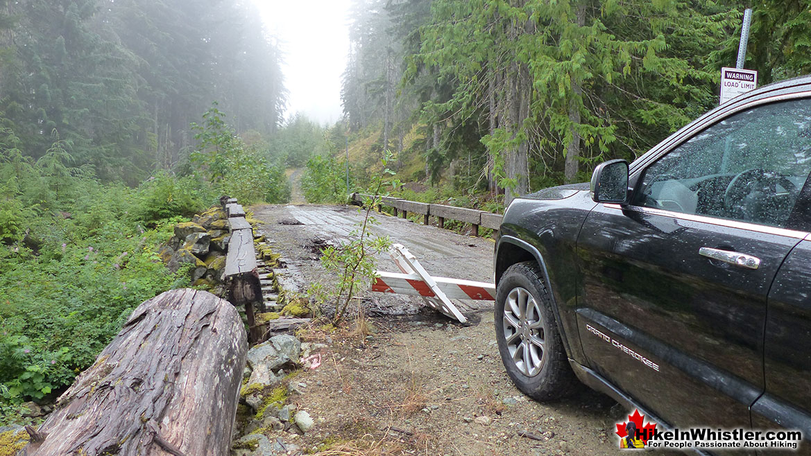 Brew Lake End of the Access Road