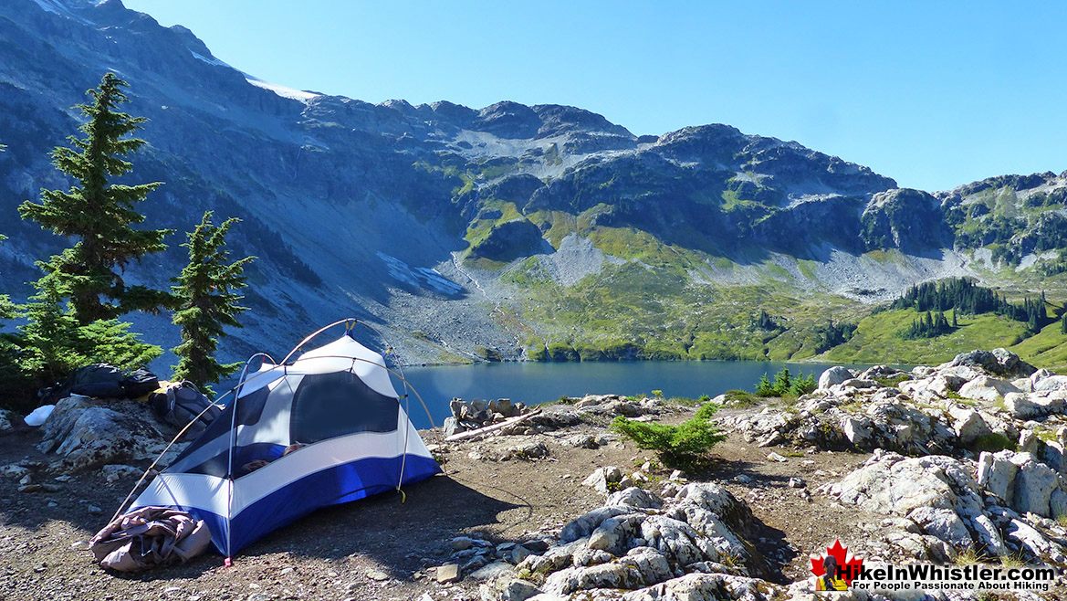 Amazing Cirque Lake Campsite